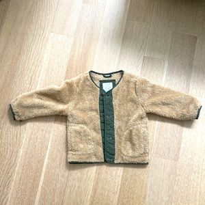 Zara shearling jacket 12-18M SOLD